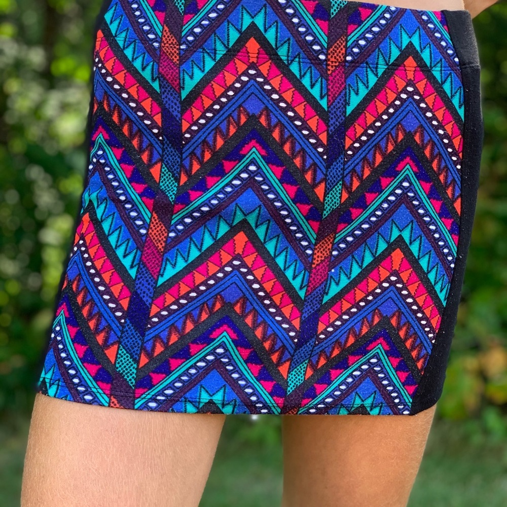 A colorful skirt